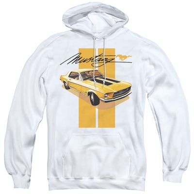 Yellow Ford Mustang Hoodie