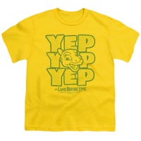 Yep Yep Yep Land Before Time Kids T-Shirt