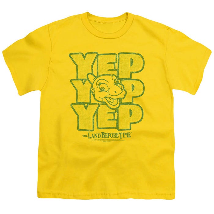 Yep Yep Yep Land Before Time Kids T-Shirt