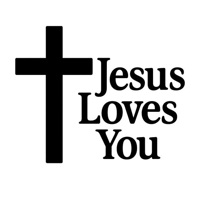 Jesus Loves You QR Code T-Shirt
