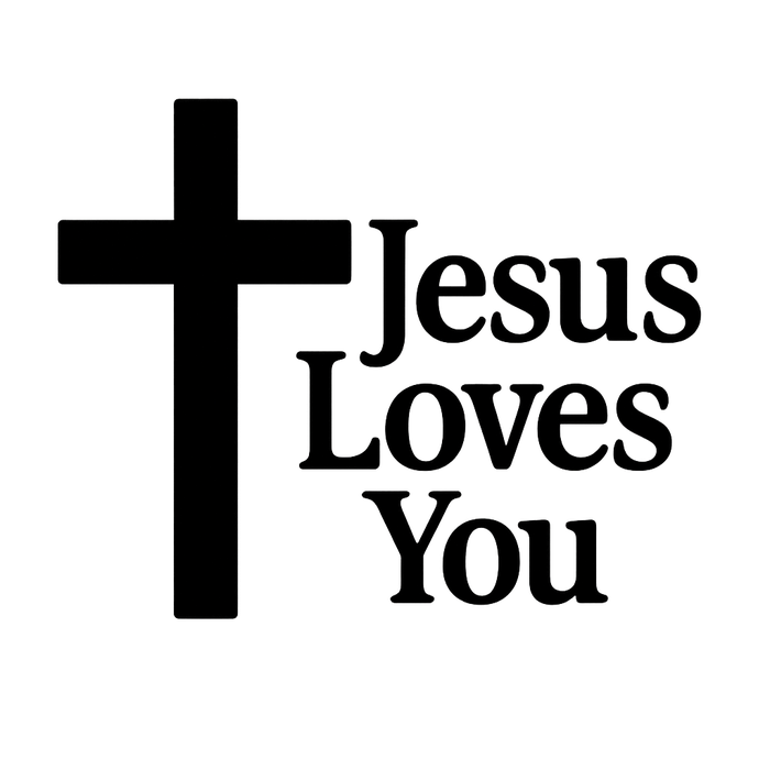 Jesus Loves You QR Code Impact Tech Backpack