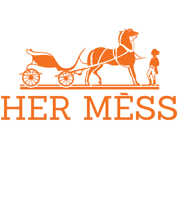 Her Mess Horse Carriage Funny Cool Comfort Performance Bucket Hat