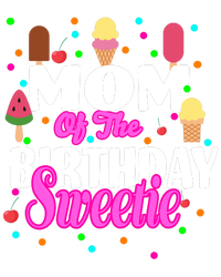 Mom Of the Birthday Sweetie Kids Tie-Dye T-Shirt