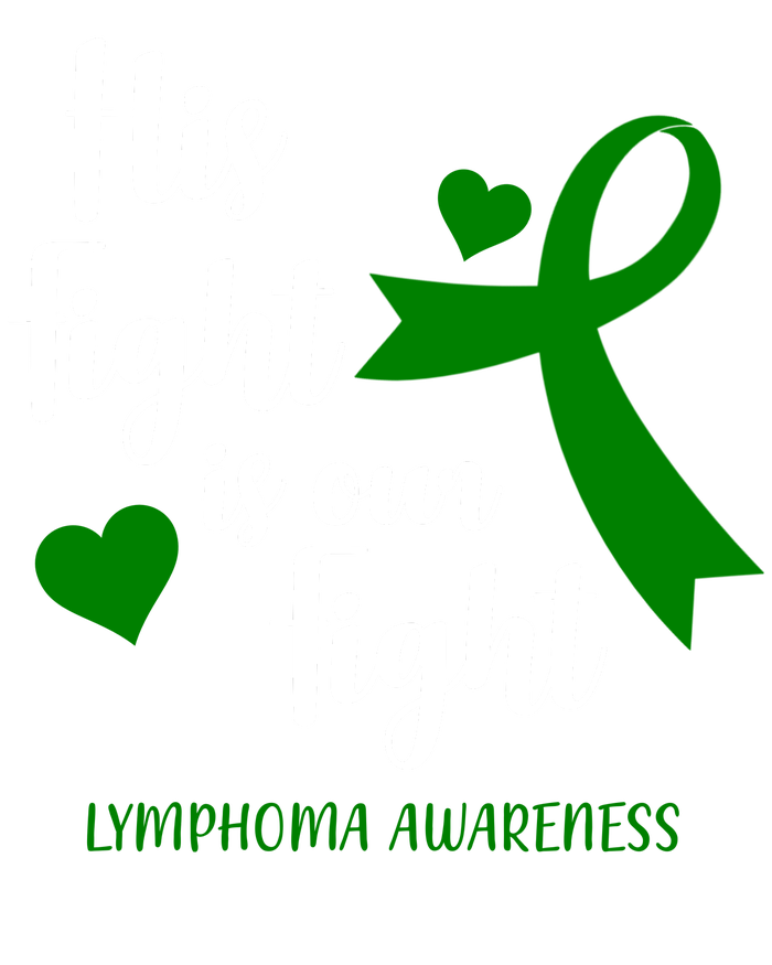 His Fight Is Our Fight Lymphoma Awareness Sustainable Bucket Hat