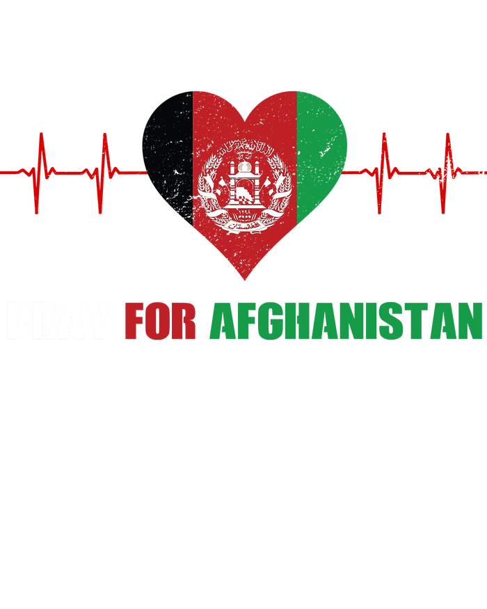 Pray For Afghanistan Women's Racerback Tank