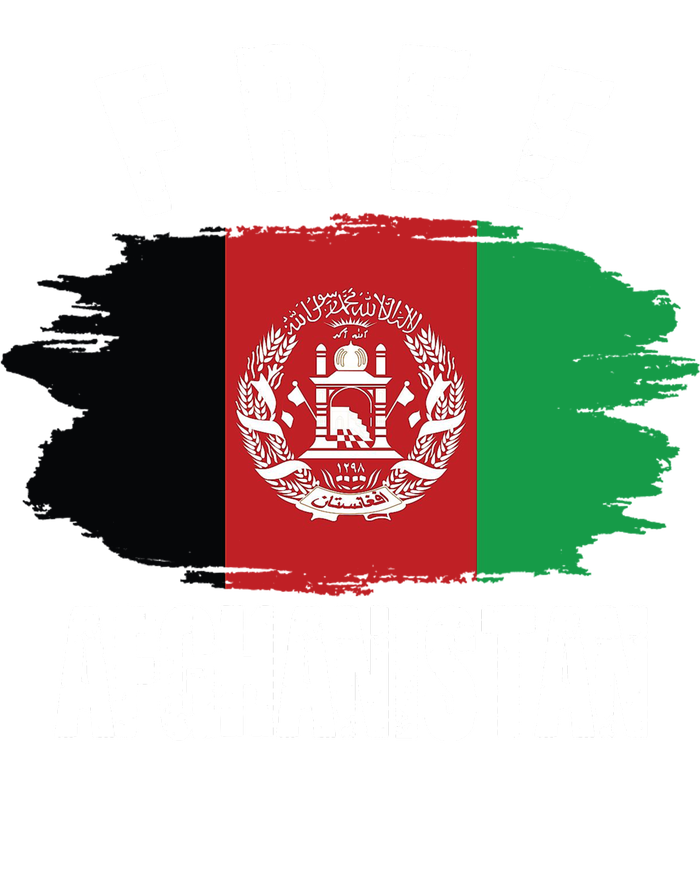 Free Afghanistan AFG Flag Button