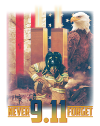 Never Forget 9 11 September 11 Memorial New York City Firefighter Insulated Varsity Jacket