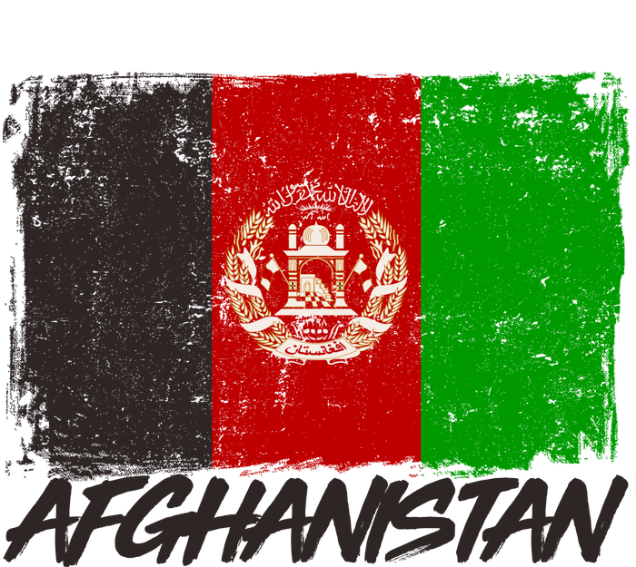 Distressed Afghanistan Flag Premium Hoodie