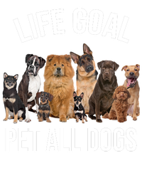 Dogs Of All Kinds Life Goal Pet All Dogs Funny Women's Racerback Tank