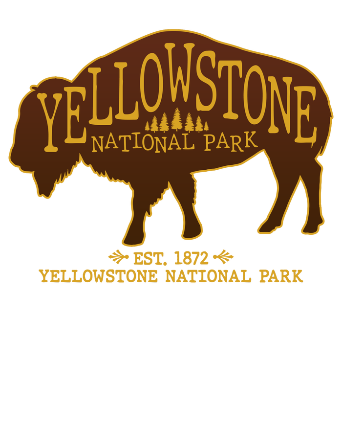 Yellowstone National Park EST 1872 Buffalo Logo T-Shirt