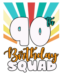 90th Birthday Squad 90 Years Old Women's T-Shirt