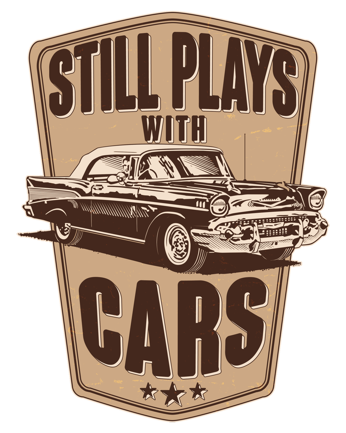 Vintage Retro Still Plays With Cars Canvas