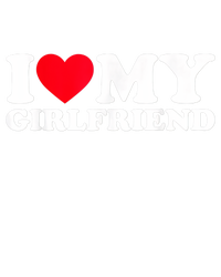 I Love My Girlfriend, Love Girlfriend Women's Crop Top Tee