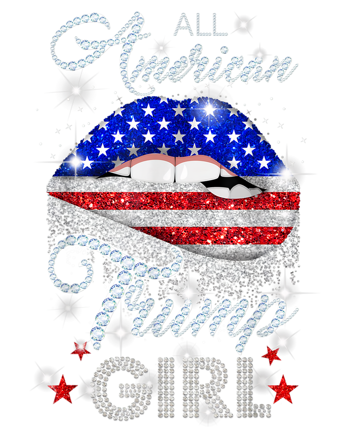 All American Trump Girl Design T-Shirt