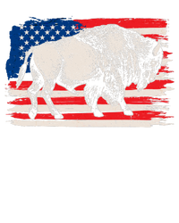 Distress American Flag Vintage Buffalo T-Shirt