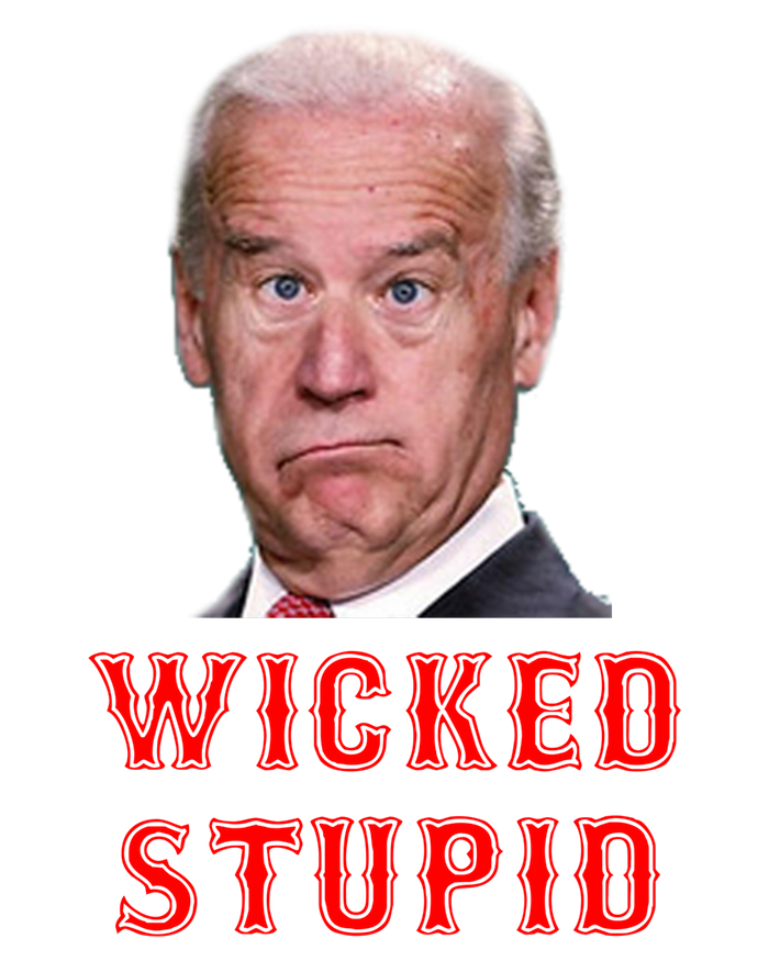 Wicked Stupid Funny Joe Biden Boston Premium T-Shirt