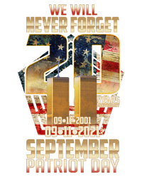 We Will Never Forget September 11 9 11 Patriot Day 20 Years Anniversary Hoodie