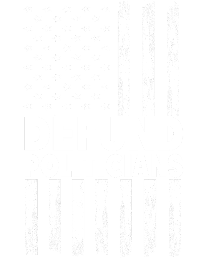 Defund Politicians USA Flag T-Shirt