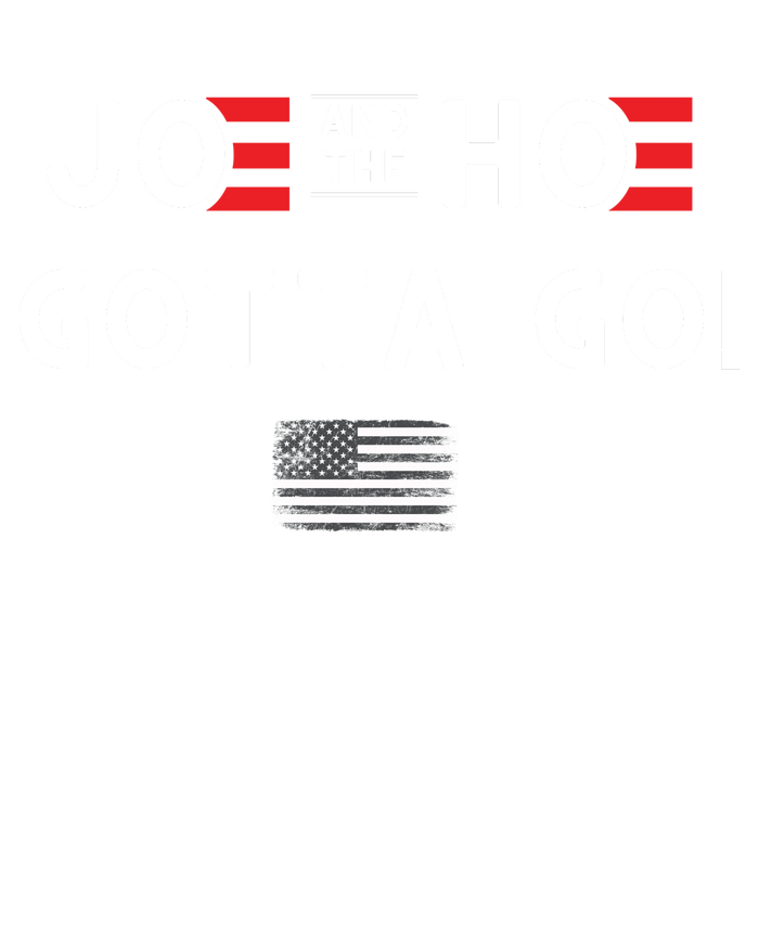 Funny Joe And The Hoe Gotta Go! American Flag Ladies Essential Tank