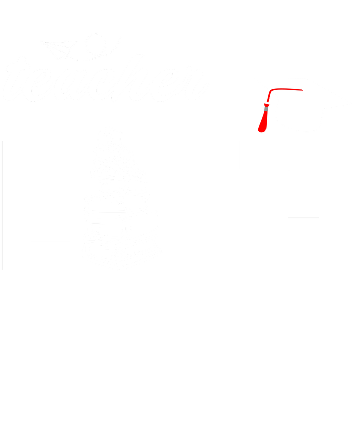 Teacher Life Cute Kids Tie-Dye T-Shirt