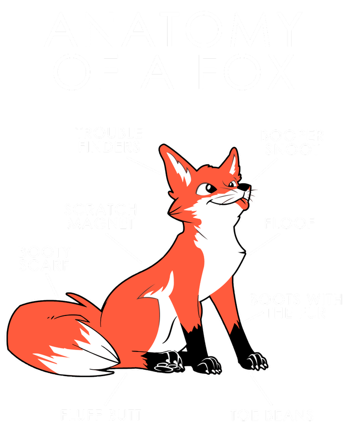 Anatomy Of A Fox T-Shirt