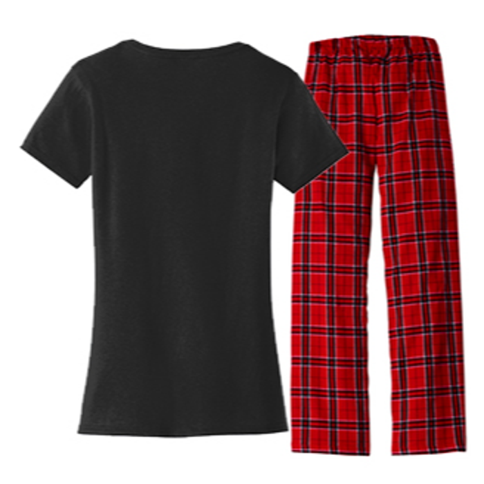 I Will Never Stop Fighting For America Women's Flannel Pajama Set