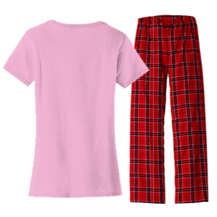 Stay Single Anti Valentine's Day Women's Flannel Pajama Set