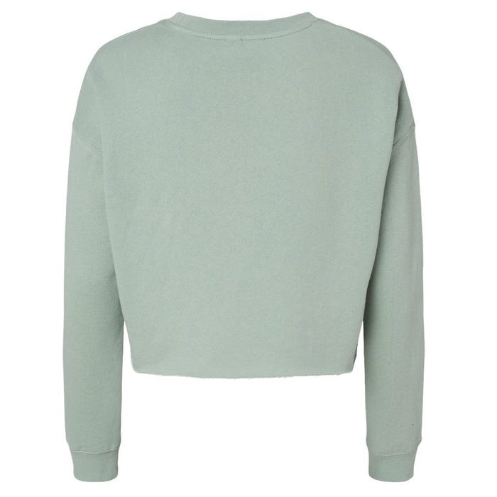 DarwinS Finches Cropped Pullover Crew